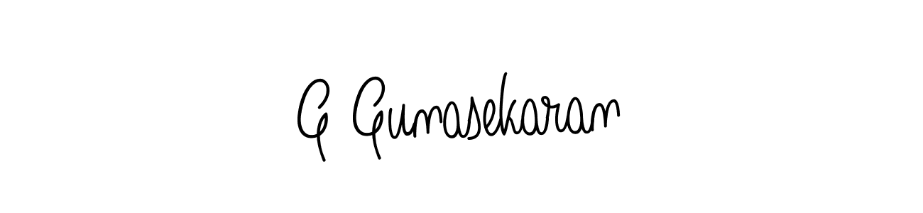 You can use this online signature creator to create a handwritten signature for the name G Gunasekaran. This is the best online autograph maker. G Gunasekaran signature style 5 images and pictures png