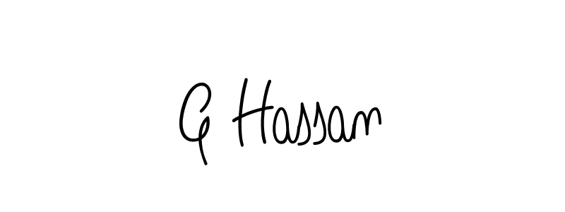 You can use this online signature creator to create a handwritten signature for the name G Hassan. This is the best online autograph maker. G Hassan signature style 5 images and pictures png