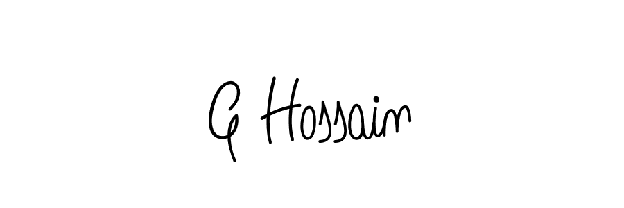 Here are the top 10 professional signature styles for the name G Hossain. These are the best autograph styles you can use for your name. G Hossain signature style 5 images and pictures png