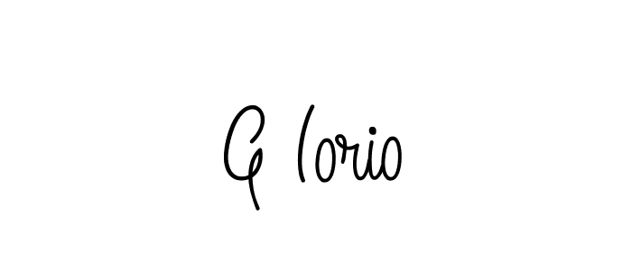 It looks lik you need a new signature style for name G Iorio. Design unique handwritten (Angelique-Rose-font-FFP) signature with our free signature maker in just a few clicks. G Iorio signature style 5 images and pictures png