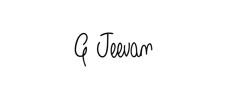 Angelique-Rose-font-FFP is a professional signature style that is perfect for those who want to add a touch of class to their signature. It is also a great choice for those who want to make their signature more unique. Get G Jeevan name to fancy signature for free. G Jeevan signature style 5 images and pictures png