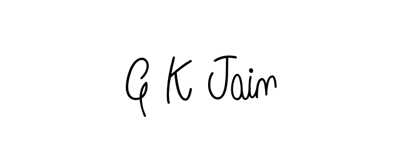 You can use this online signature creator to create a handwritten signature for the name G K Jain. This is the best online autograph maker. G K Jain signature style 5 images and pictures png