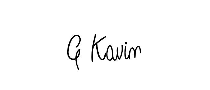 How to make G Kavin signature? Angelique-Rose-font-FFP is a professional autograph style. Create handwritten signature for G Kavin name. G Kavin signature style 5 images and pictures png