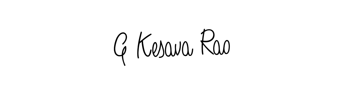 Create a beautiful signature design for name G Kesava Rao. With this signature (Angelique-Rose-font-FFP) fonts, you can make a handwritten signature for free. G Kesava Rao signature style 5 images and pictures png