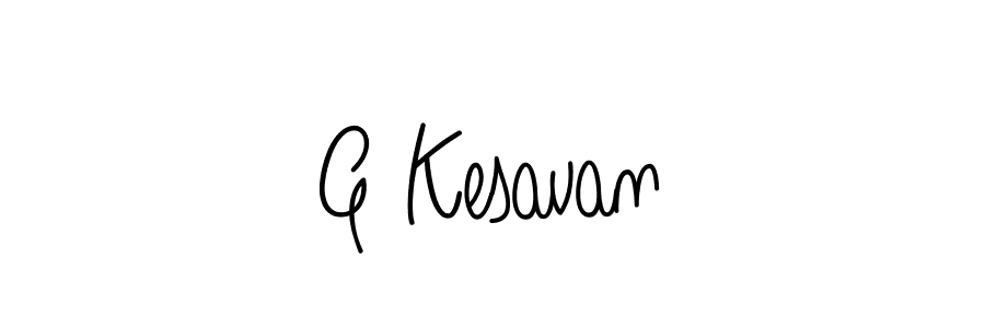 G Kesavan stylish signature style. Best Handwritten Sign (Angelique-Rose-font-FFP) for my name. Handwritten Signature Collection Ideas for my name G Kesavan. G Kesavan signature style 5 images and pictures png