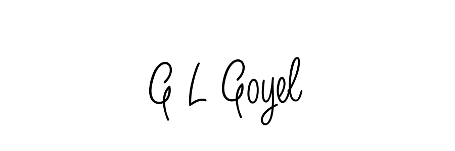 Make a beautiful signature design for name G L Goyel. Use this online signature maker to create a handwritten signature for free. G L Goyel signature style 5 images and pictures png