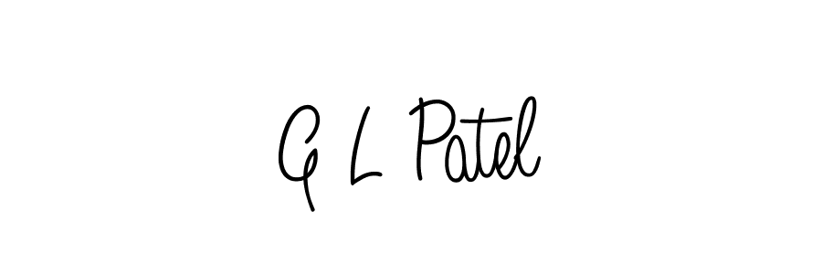 How to make G L Patel signature? Angelique-Rose-font-FFP is a professional autograph style. Create handwritten signature for G L Patel name. G L Patel signature style 5 images and pictures png