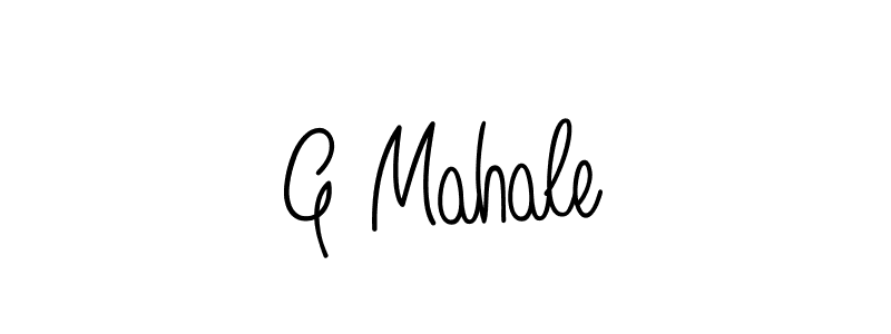 How to Draw G Mahale signature style? Angelique-Rose-font-FFP is a latest design signature styles for name G Mahale. G Mahale signature style 5 images and pictures png