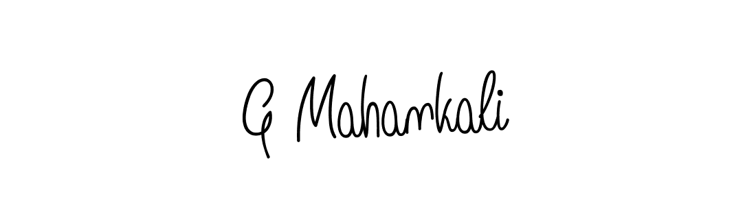 Here are the top 10 professional signature styles for the name G Mahankali. These are the best autograph styles you can use for your name. G Mahankali signature style 5 images and pictures png