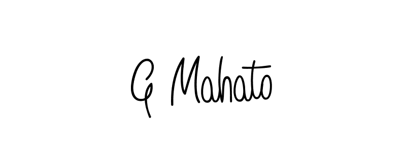 Also You can easily find your signature by using the search form. We will create G Mahato name handwritten signature images for you free of cost using Angelique-Rose-font-FFP sign style. G Mahato signature style 5 images and pictures png