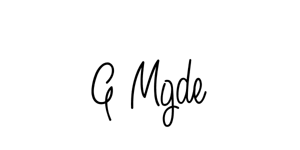 How to Draw G Mgde signature style? Angelique-Rose-font-FFP is a latest design signature styles for name G Mgde. G Mgde signature style 5 images and pictures png