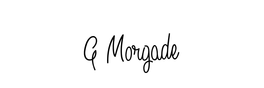 Angelique-Rose-font-FFP is a professional signature style that is perfect for those who want to add a touch of class to their signature. It is also a great choice for those who want to make their signature more unique. Get G Morgade name to fancy signature for free. G Morgade signature style 5 images and pictures png
