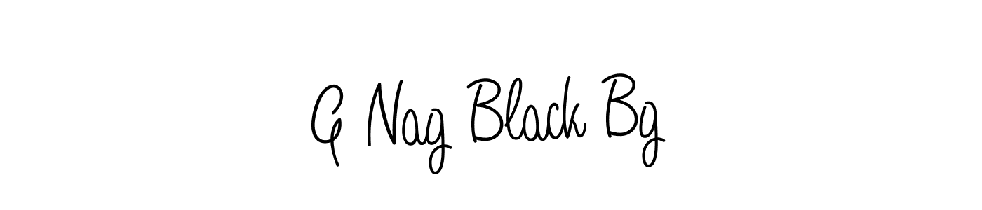 Here are the top 10 professional signature styles for the name G Nag Black Bg. These are the best autograph styles you can use for your name. G Nag Black Bg signature style 5 images and pictures png