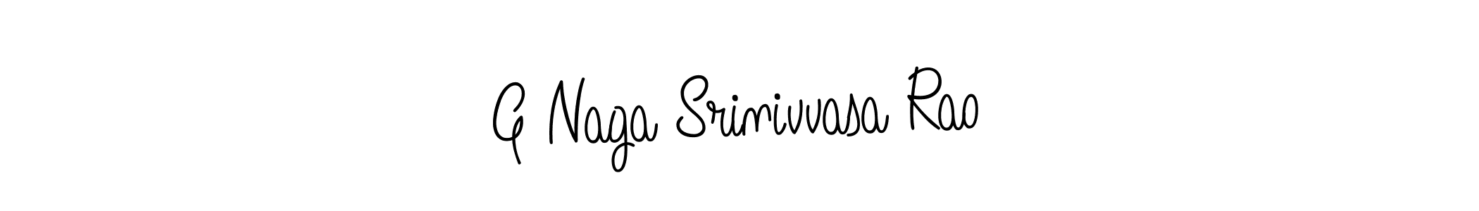 Make a beautiful signature design for name G Naga Srinivvasa Rao. Use this online signature maker to create a handwritten signature for free. G Naga Srinivvasa Rao signature style 5 images and pictures png