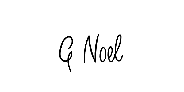 if you are searching for the best signature style for your name G Noel. so please give up your signature search. here we have designed multiple signature styles  using Angelique-Rose-font-FFP. G Noel signature style 5 images and pictures png