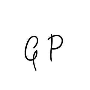 Use a signature maker to create a handwritten signature online. With this signature software, you can design (Angelique-Rose-font-FFP) your own signature for name G P. G P signature style 5 images and pictures png