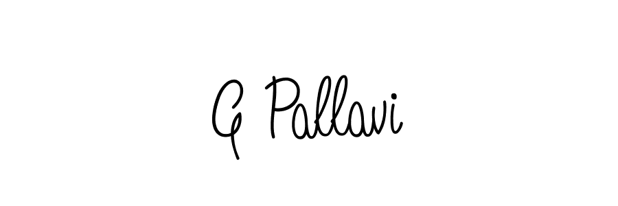 if you are searching for the best signature style for your name G Pallavi. so please give up your signature search. here we have designed multiple signature styles  using Angelique-Rose-font-FFP. G Pallavi signature style 5 images and pictures png