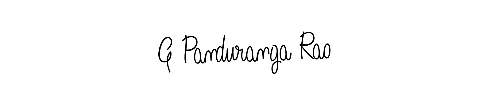 It looks lik you need a new signature style for name G Panduranga Rao. Design unique handwritten (Angelique-Rose-font-FFP) signature with our free signature maker in just a few clicks. G Panduranga Rao signature style 5 images and pictures png