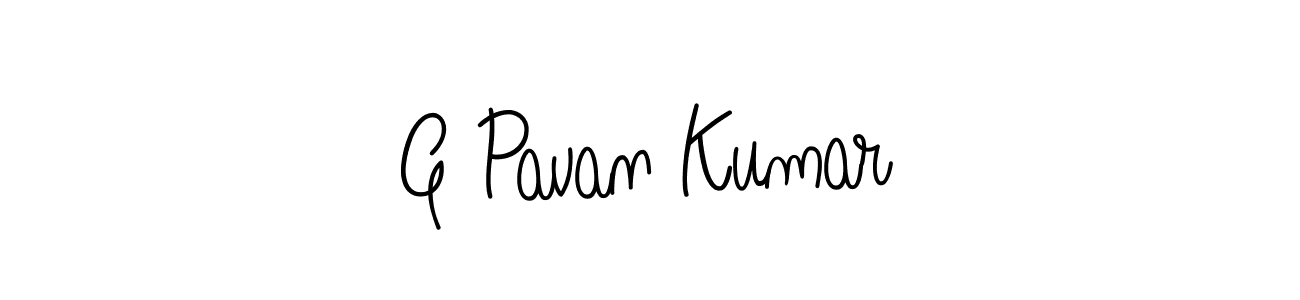 Make a short G Pavan Kumar signature style. Manage your documents anywhere anytime using Angelique-Rose-font-FFP. Create and add eSignatures, submit forms, share and send files easily. G Pavan Kumar signature style 5 images and pictures png