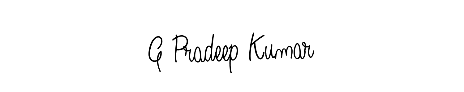 Here are the top 10 professional signature styles for the name G Pradeep Kumar. These are the best autograph styles you can use for your name. G Pradeep Kumar signature style 5 images and pictures png