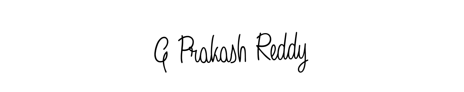 It looks lik you need a new signature style for name G Prakash Reddy. Design unique handwritten (Angelique-Rose-font-FFP) signature with our free signature maker in just a few clicks. G Prakash Reddy signature style 5 images and pictures png