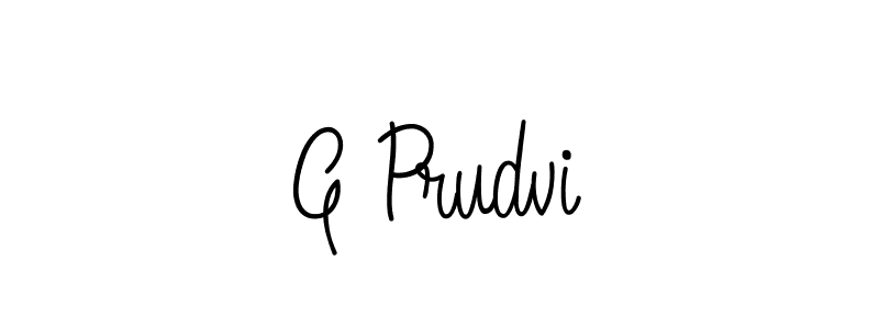 It looks lik you need a new signature style for name G Prudvi. Design unique handwritten (Angelique-Rose-font-FFP) signature with our free signature maker in just a few clicks. G Prudvi signature style 5 images and pictures png