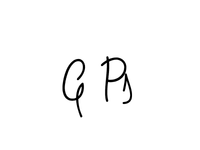 Use a signature maker to create a handwritten signature online. With this signature software, you can design (Angelique-Rose-font-FFP) your own signature for name G Ps. G Ps signature style 5 images and pictures png