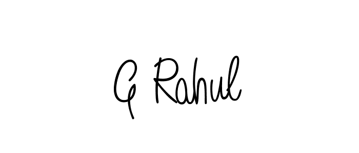 You can use this online signature creator to create a handwritten signature for the name G Rahul. This is the best online autograph maker. G Rahul signature style 5 images and pictures png