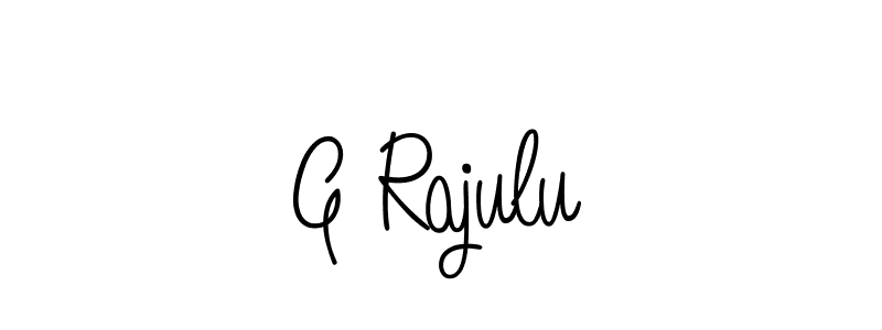 You can use this online signature creator to create a handwritten signature for the name G Rajulu. This is the best online autograph maker. G Rajulu signature style 5 images and pictures png