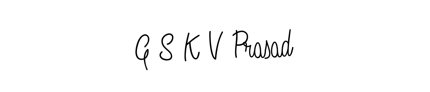 Here are the top 10 professional signature styles for the name G S K V Prasad. These are the best autograph styles you can use for your name. G S K V Prasad signature style 5 images and pictures png
