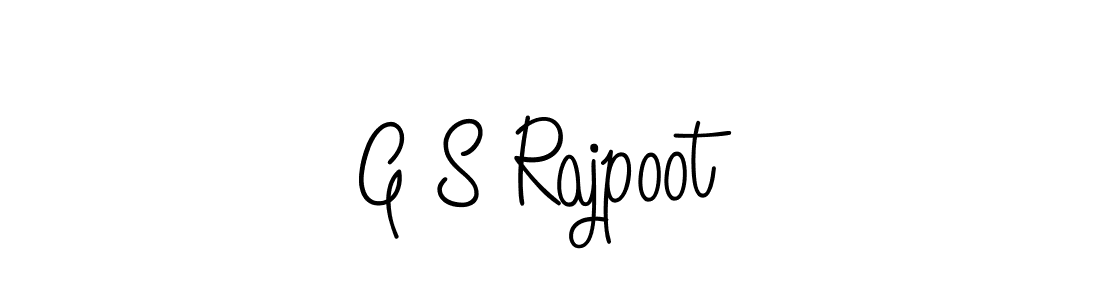 How to Draw G S Rajpoot signature style? Angelique-Rose-font-FFP is a latest design signature styles for name G S Rajpoot. G S Rajpoot signature style 5 images and pictures png