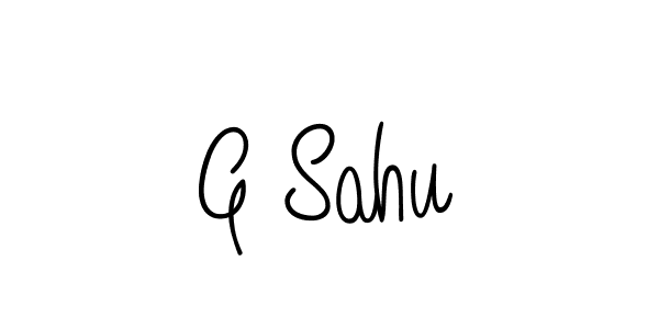 You can use this online signature creator to create a handwritten signature for the name G Sahu. This is the best online autograph maker. G Sahu signature style 5 images and pictures png