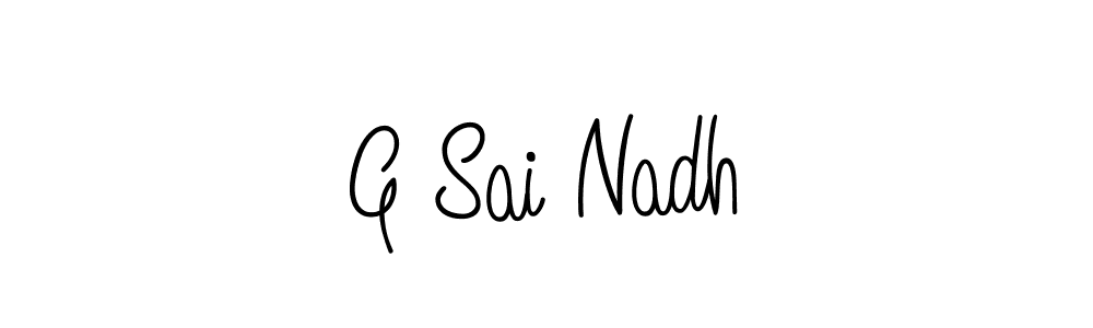 How to Draw G Sai Nadh signature style? Angelique-Rose-font-FFP is a latest design signature styles for name G Sai Nadh. G Sai Nadh signature style 5 images and pictures png