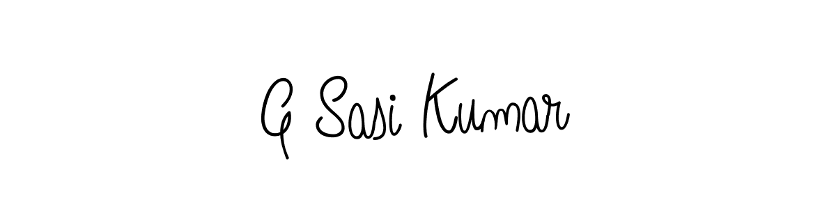 Best and Professional Signature Style for G Sasi Kumar. Angelique-Rose-font-FFP Best Signature Style Collection. G Sasi Kumar signature style 5 images and pictures png