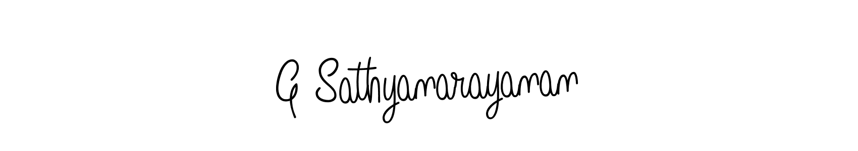 How to make G Sathyanarayanan signature? Angelique-Rose-font-FFP is a professional autograph style. Create handwritten signature for G Sathyanarayanan name. G Sathyanarayanan signature style 5 images and pictures png