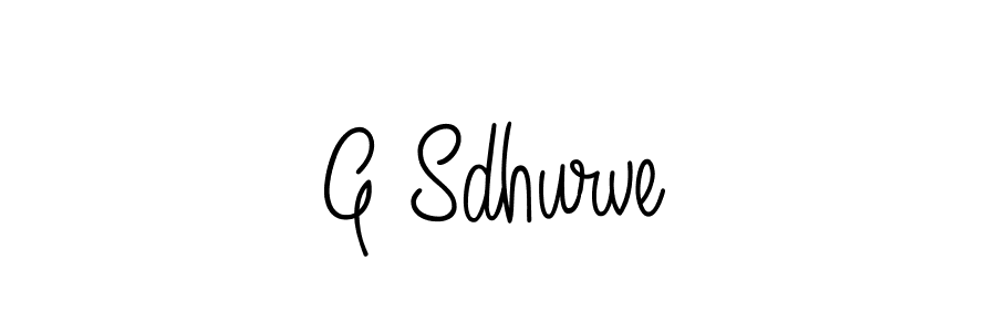 Best and Professional Signature Style for G Sdhurve. Angelique-Rose-font-FFP Best Signature Style Collection. G Sdhurve signature style 5 images and pictures png