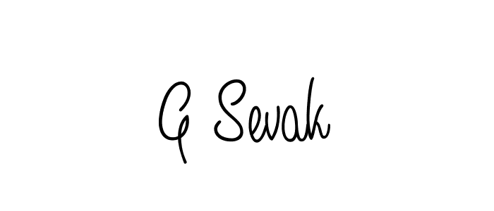 Make a short G Sevak signature style. Manage your documents anywhere anytime using Angelique-Rose-font-FFP. Create and add eSignatures, submit forms, share and send files easily. G Sevak signature style 5 images and pictures png