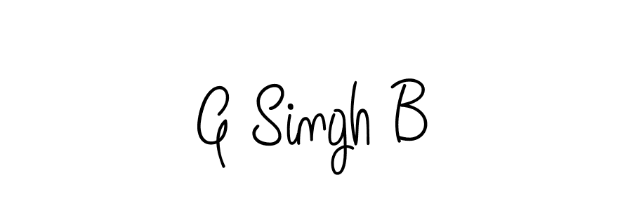 Create a beautiful signature design for name G Singh B. With this signature (Angelique-Rose-font-FFP) fonts, you can make a handwritten signature for free. G Singh B signature style 5 images and pictures png