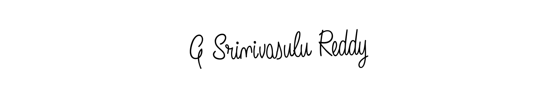 Also we have G Srinivasulu Reddy name is the best signature style. Create professional handwritten signature collection using Angelique-Rose-font-FFP autograph style. G Srinivasulu Reddy signature style 5 images and pictures png