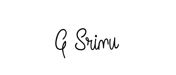How to Draw G Srinu signature style? Angelique-Rose-font-FFP is a latest design signature styles for name G Srinu. G Srinu signature style 5 images and pictures png