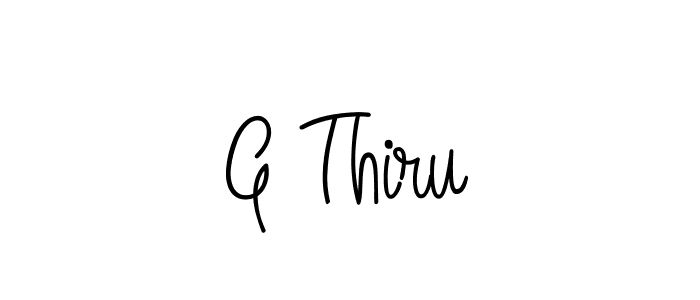 Make a beautiful signature design for name G Thiru. Use this online signature maker to create a handwritten signature for free. G Thiru signature style 5 images and pictures png