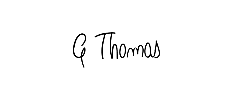Design your own signature with our free online signature maker. With this signature software, you can create a handwritten (Angelique-Rose-font-FFP) signature for name G Thomas. G Thomas signature style 5 images and pictures png
