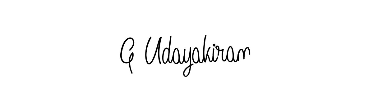 It looks lik you need a new signature style for name G Udayakiran. Design unique handwritten (Angelique-Rose-font-FFP) signature with our free signature maker in just a few clicks. G Udayakiran signature style 5 images and pictures png