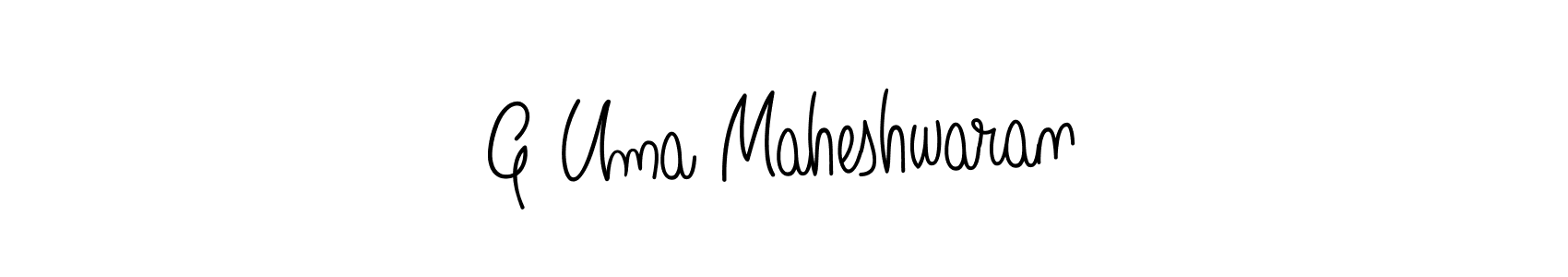 It looks lik you need a new signature style for name G Uma Maheshwaran. Design unique handwritten (Angelique-Rose-font-FFP) signature with our free signature maker in just a few clicks. G Uma Maheshwaran signature style 5 images and pictures png