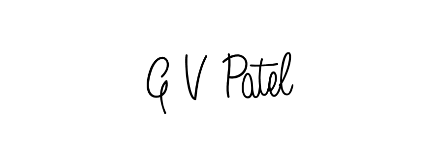 Here are the top 10 professional signature styles for the name G V Patel. These are the best autograph styles you can use for your name. G V Patel signature style 5 images and pictures png