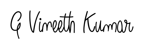 Give your name G Vineeth Kumar an exquisite flair with the Angelique-Rose-font-FFP script font. Ideal for contracts, resumes, and formal letterheads. G Vineeth Kumar signature style 5 images and pictures png