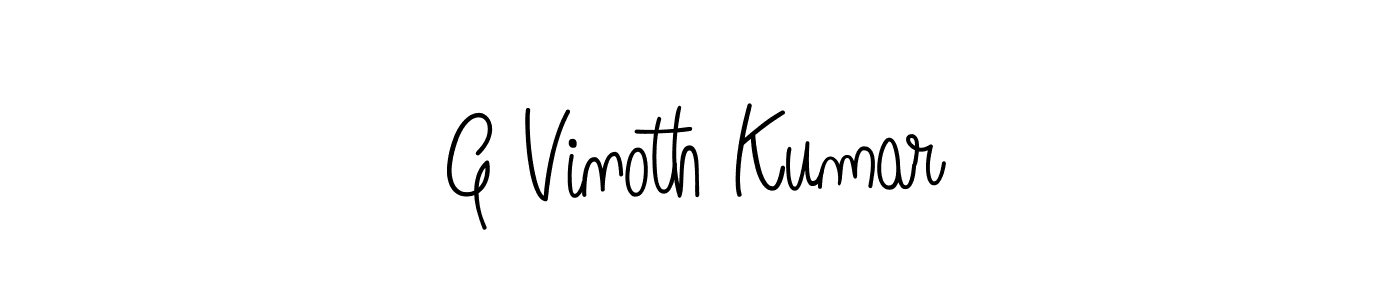 Make a beautiful signature design for name G Vinoth Kumar. Use this online signature maker to create a handwritten signature for free. G Vinoth Kumar signature style 5 images and pictures png