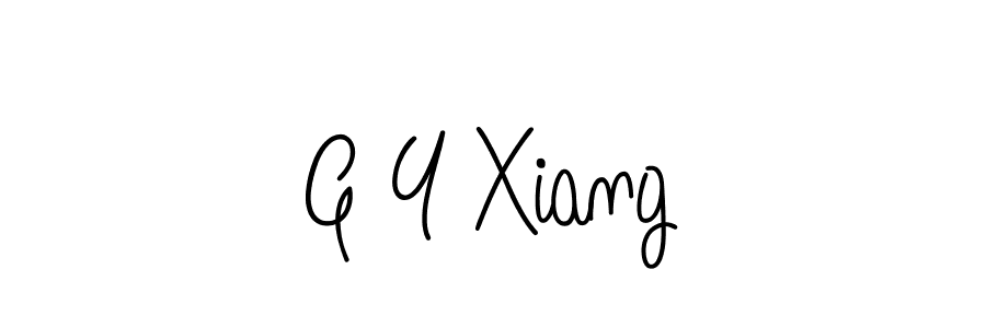 Make a beautiful signature design for name G Y Xiang. Use this online signature maker to create a handwritten signature for free. G Y Xiang signature style 5 images and pictures png