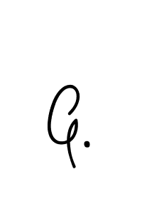 Design your own signature with our free online signature maker. With this signature software, you can create a handwritten (Angelique-Rose-font-FFP) signature for name G.. G. signature style 5 images and pictures png
