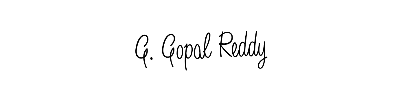 Best and Professional Signature Style for G. Gopal Reddy. Angelique-Rose-font-FFP Best Signature Style Collection. G. Gopal Reddy signature style 5 images and pictures png